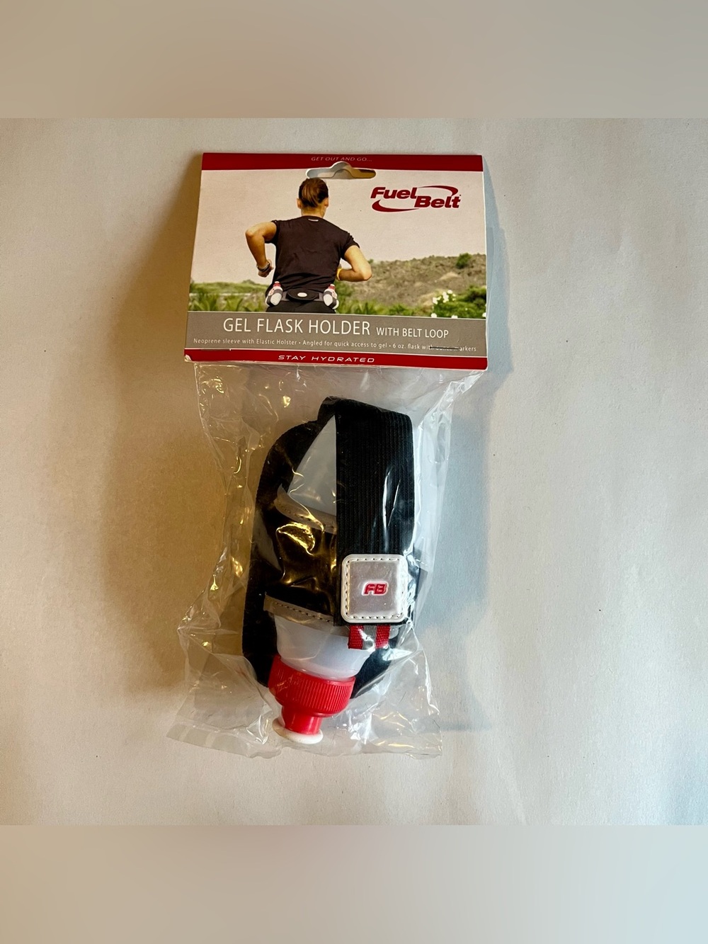 FuelBelt Gel Flask Holder Belt Loop Accessory NEW In Bag